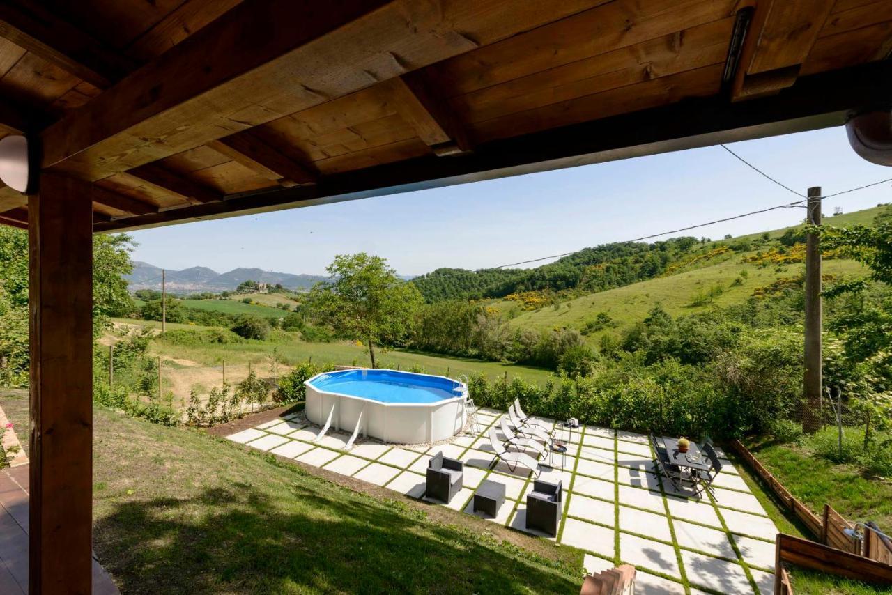 Casa Vacanze San Vittorino Gubbio Dış mekan fotoğraf